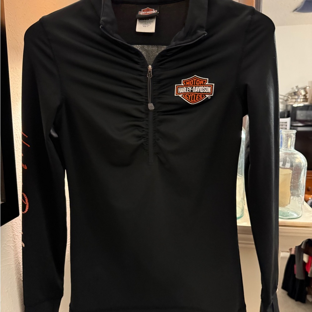 Harley-Davidson Women's Long Sleeve Tee with Logo